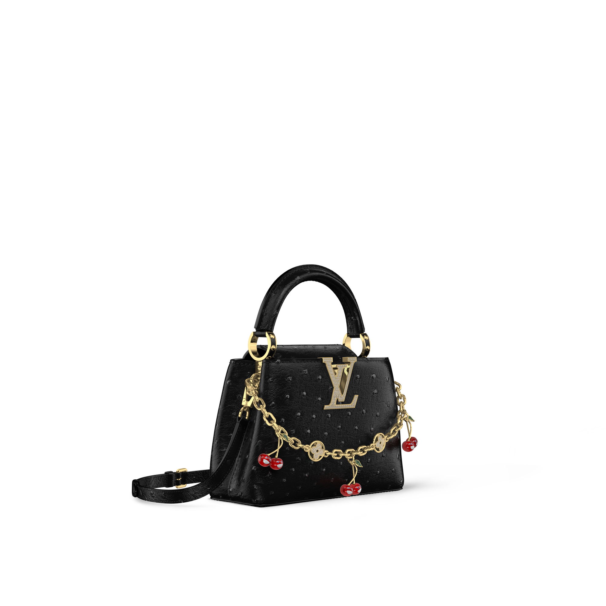 LV x TM Bolsa Capucines Mini Avestruz - Bolsas | LOUIS VUITTON ®